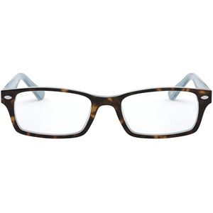 Ray-Ban Rx5206 Rectangular Prescription Eyeglass Frames
